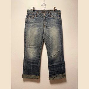 Seven For All Mankind Cropped Jeans – Indigo